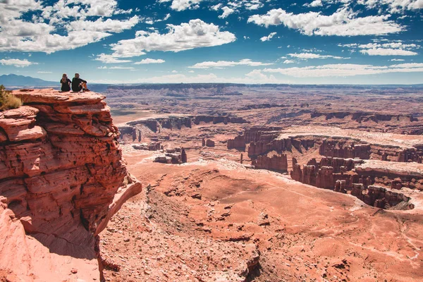 Island Sky District Canyonland National Park Grand Overlook Point Trail — Stock Photo, Image