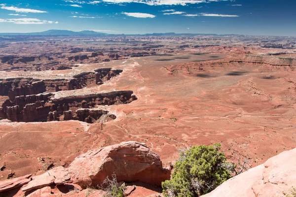 Island Sky District Canyonland National Park Langs Grand Overlook Point — Stockfoto