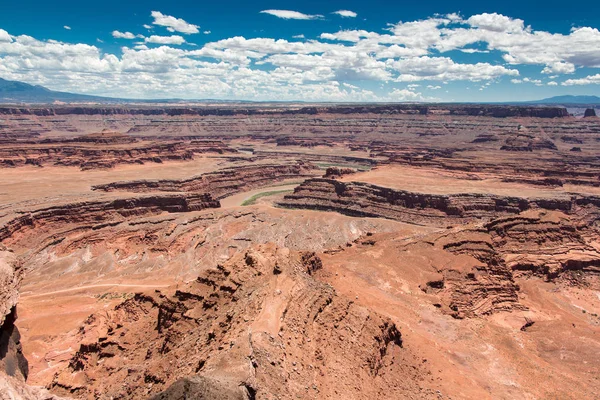 Horseshoe Bend Dead Horse Point State Park Utah Colorado Nehri — Stok fotoğraf