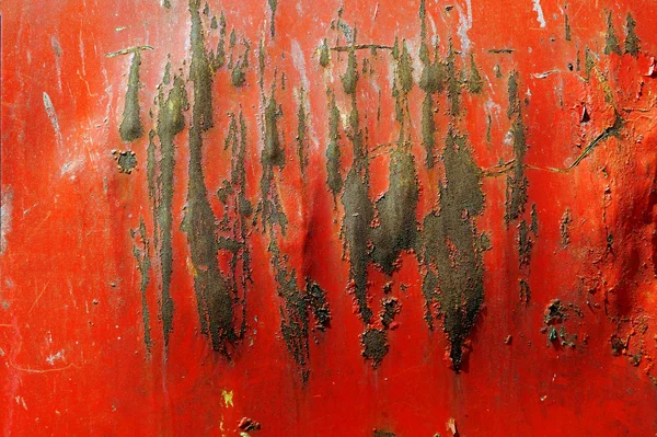 Fotografía mínima de una pared de contenedor rojo — Foto de Stock