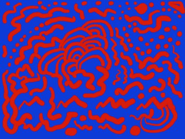 Grafiti deseni dijital boyama