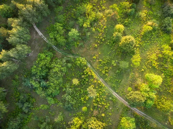 Country Road Aerial View — Free Stock Photo
