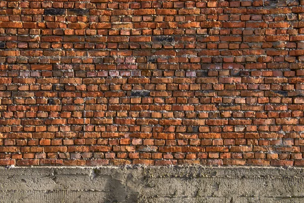 Стіна Червоної Цегли Безшовний Візерунок — стокове фото