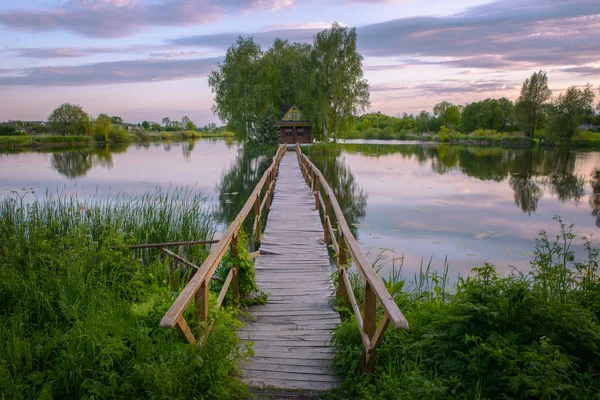 Little Fisherman House with a bridge