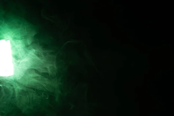 Smoke Spotlight Abstract Background — ストック写真