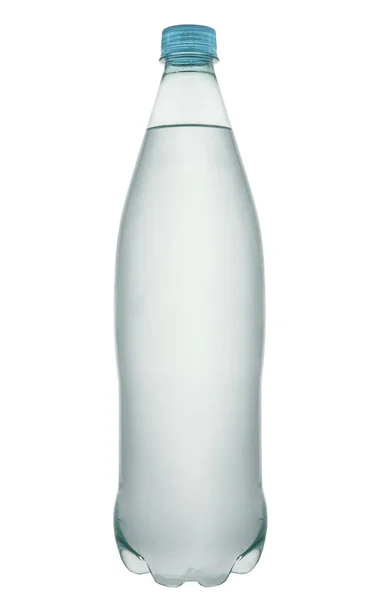 Бутылка Воды Изолирована Белом — стоковое фото