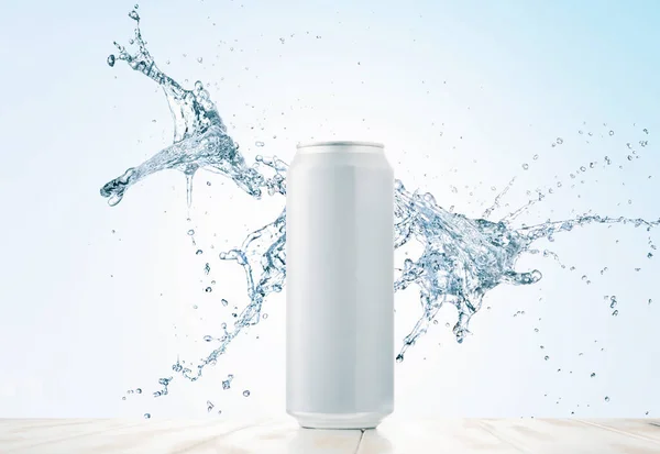 Water Drink Can — Stock Photo, Image