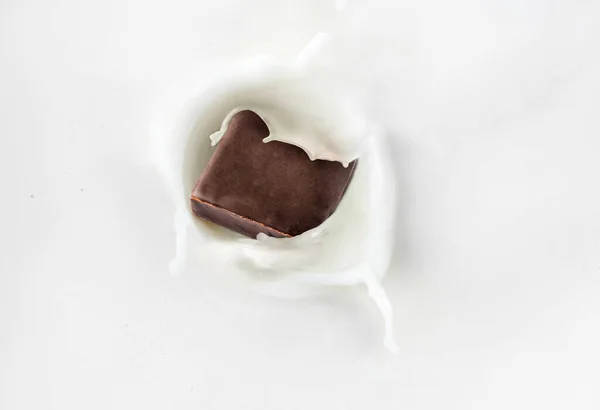 Chocolade Snoep Druppels Melk — Stockfoto