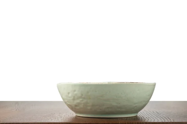 Vintage Bowl Auf Einem Tisch Mit Isoliertem Hintergrund — Stockfoto