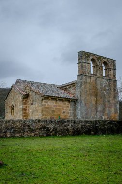 Salinas'taki Quintanahernando'nun hermitage'ı. Palencia