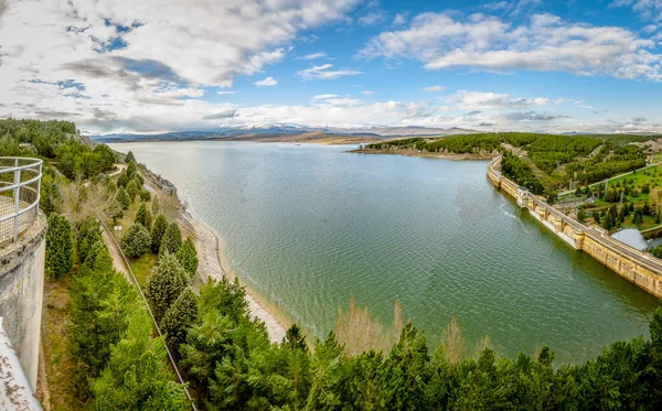 Vistas do Pantano de Aguilar de Campoo — Fotografia de Stock