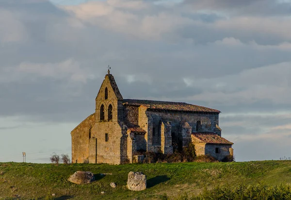 Kyrkan San Martin, Quintanilla de La Berzosa. Palencia — Stockfoto