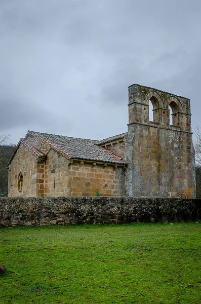 Hermitage av Quintanahernando i Salinas. Palencia — Stockfoto
