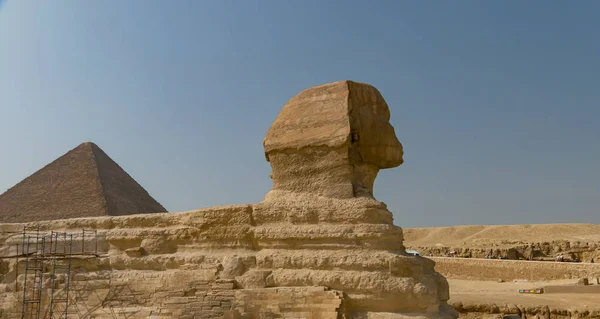 Sphinx in der Stadt Giza. Ägypten — Stockfoto