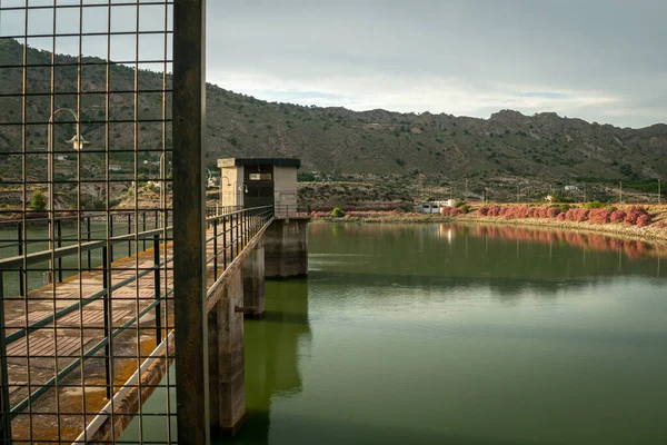 Paisaje Entorno Del Embalse Mayes Murcia España —  Fotos de Stock