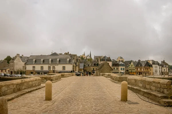 Saint Goustan Porto Lungo Fiume Auray Nel Comune Auray Dipartimento — Foto Stock