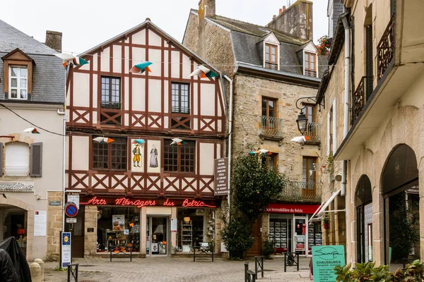 Architectuur Van Auray Gemeente Van Het Franse Departement Morbihan Regio — Stockfoto