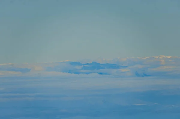 Sea Clouds Teide National Park Tenerife Canary Islands Spain — Stock Photo, Image