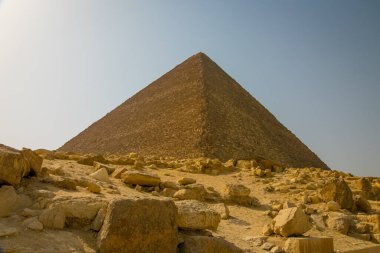 Giza Piramitleri. Kahire. Mısır.