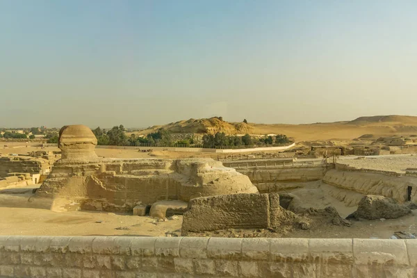 Gran Esfinge Guiza Kahire Egipto — Stok fotoğraf