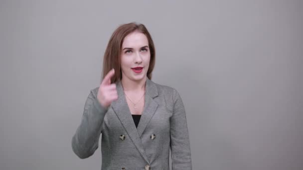 검지를 집게 손가락으로 가리키라. 방향을 표시하기 위한 검지. 의미 — 비디오