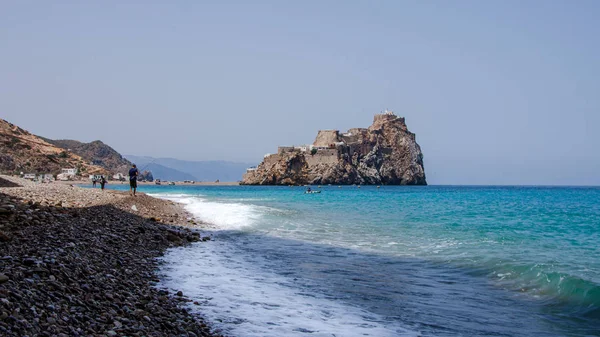 Park Narodowy Hoceima Plaża Bades Wyspa Bades — Zdjęcie stockowe