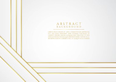 Modern lüks üçgen ve kare şekilli çerçeve tasarımı içerik alanı ile örtüşüyor. vektör illüstrasyonu.