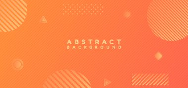 Geometrik şekilli modern arka plan dizaynı yarım ton stili. vektör illüstrasyonu.