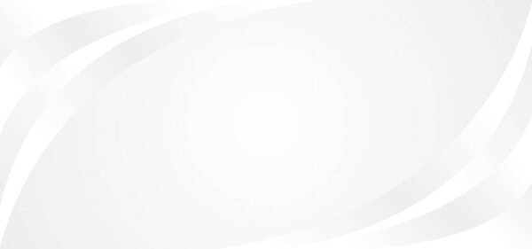 Minimal white design overlap curve shape frame style pattern background. vector illustration.