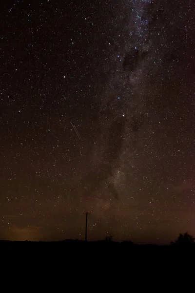 Milky way on the night sky as seen from the desert of Lavalle, in the province of Mendoza, Argentina.