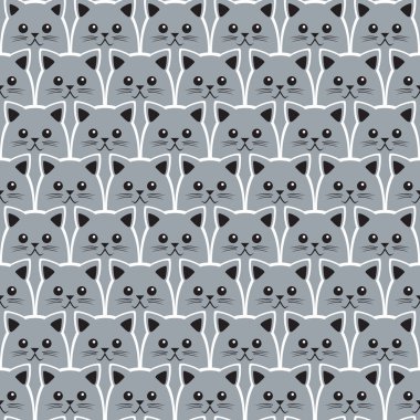 adl cats satırlarında gri arka plan üzerinde çizim