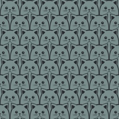 adl cats satırlarında gri arka plan üzerinde çizim