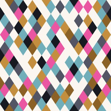 Parlak mozaik zemin, moda basit tarzı.