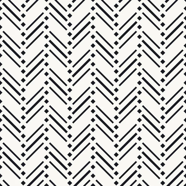 Schwarz Weißer Hintergrund Mit Linien Und Punkten — Stockvektor