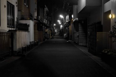 Gece Kyoto yolu, Kyoto, Japonya 29-7-19