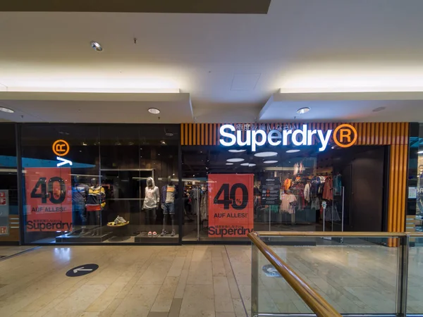 Superdry Shop Store Front Mall Hanovre Allemagne 2020 Superdry Est — Photo