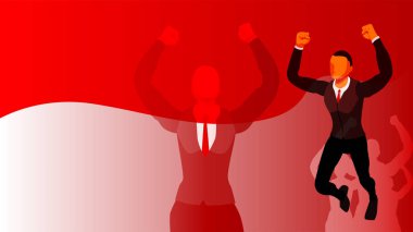 şablon tasarımı bağımsızlık ve başarıya ayrılmıştır. vektör f