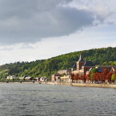 Güzel küçük kasaba Dinant, Belçika