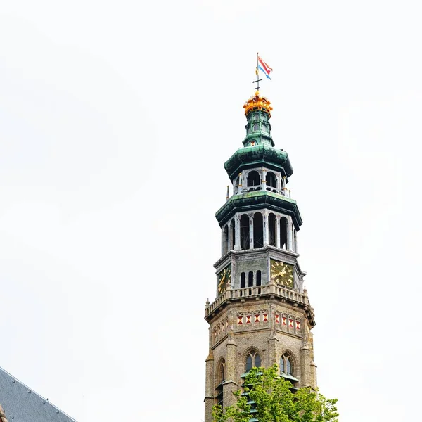 Catedral Lange Jan Middelburg Países Baixos — Fotografia de Stock