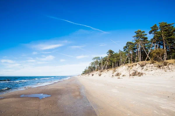 Una Vista Sul Mar Baltico Sul Mare Sotto Cielo Blu — Foto Stock