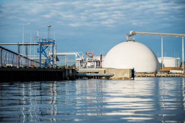 Riga limanındaki teknik binalar, Letonya