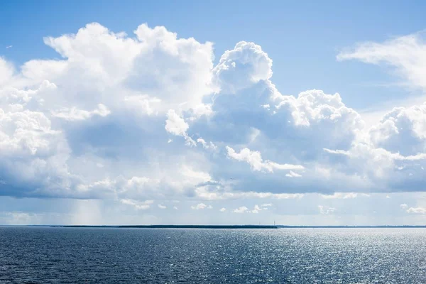 Vista Del Golfo Finlandia Dal Traghetto Sulla Rotta Estonia Finlandia — Foto Stock