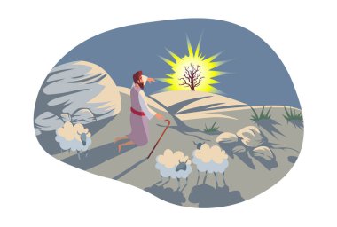 Christianity, Bible, religion concept clipart