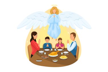 Hıristiyanlık, din, yemek, koruma, dua, bakım, ibadet, destek kavramı