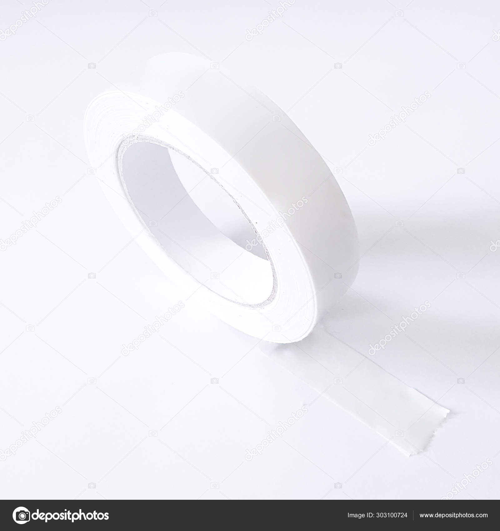 Download Blank Adhesive Tape Roll On White Background Stock Photo Image By C Annagrunduls 303100724