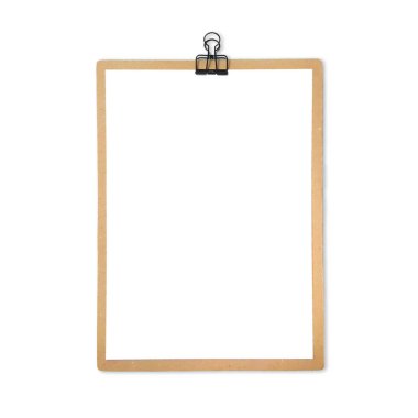 Pano Mockup Üzerinde Beyaz Kağıt Levha