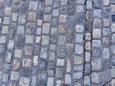 Annecy 'deki eski ve eski cadde