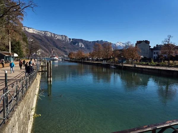 View of the town of Annecy — Stock Photo, Image