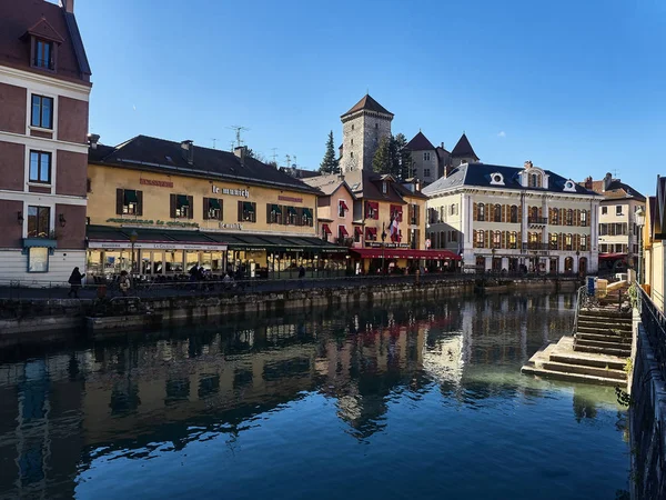 Veduta della città di Annecy — Foto Stock