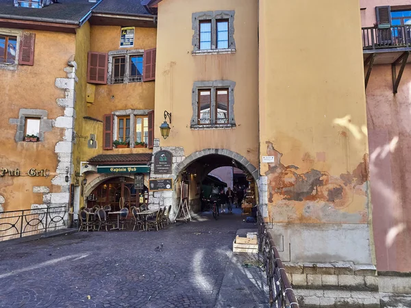 Annecy, France - 07 décembre 2018 - Vue de quelques maisons à Anne — Photo